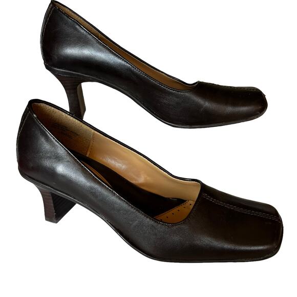 Reaction Kenneth Cole Leather Career Business Heels 9 - Picture 4 of 6